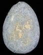 Crystal Filled Celestine (Celestite) Egg - Madagascar #66106-1